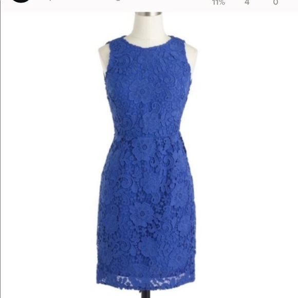 Beautiful Jcrew Lace Dress size 4 - Picture 1 of 6